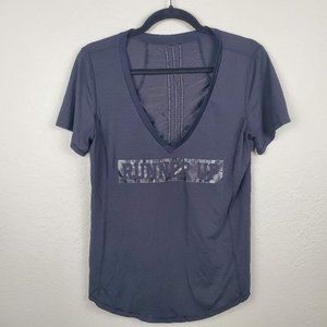 Lululemon Black Runner Up T-Shirt